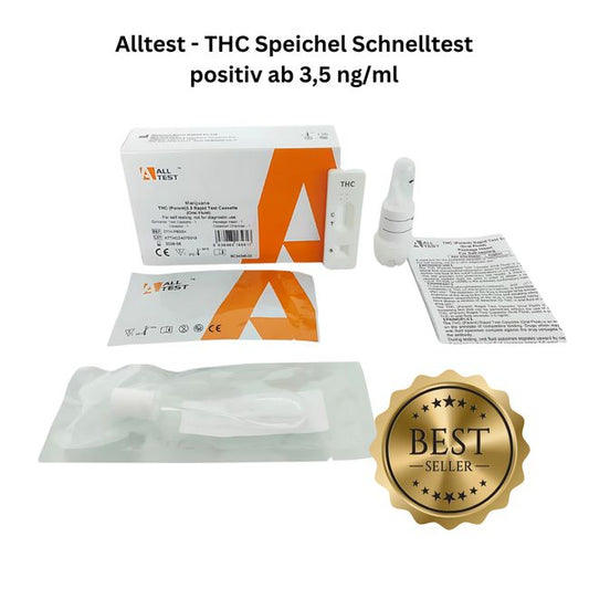 THC - Speichel Schnelltest - positiv ab 3,5 ng/ml