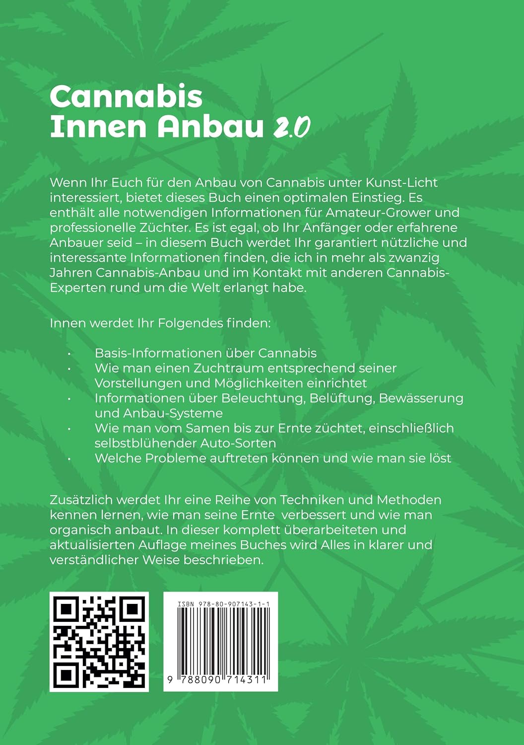 Buch - Cannabis Innen Anbau 2.0