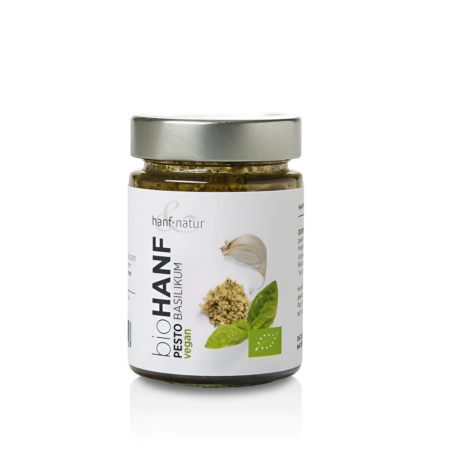 Hanf-Pesto - Hanf & Natur - Basilikum 150g