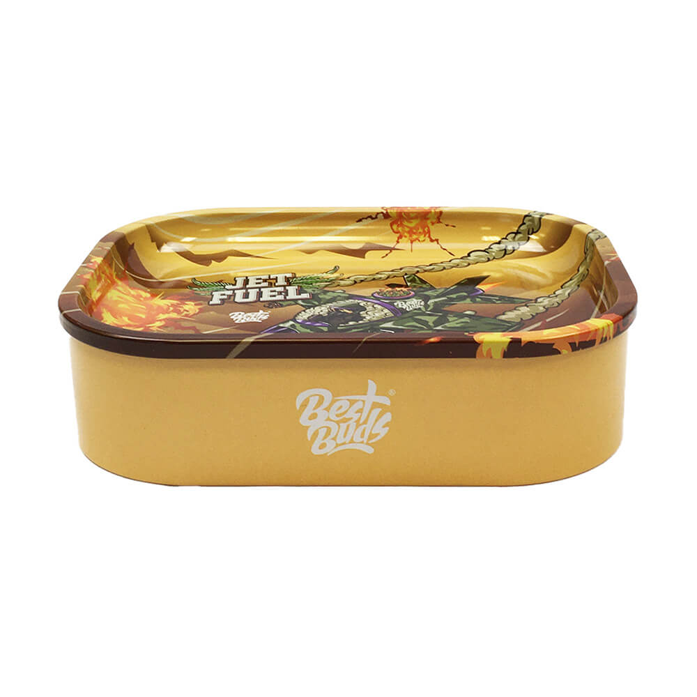 Beste Buds Box Rolling Tray mit Lager Jet Fuel