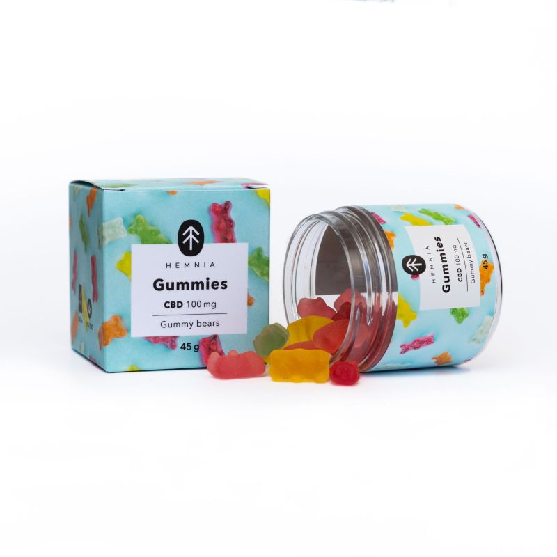 Paket von 3 + 1 CBD Gummibärchen gratis