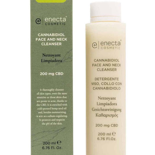 Enecta Gesichtsreiniger 200 mg CBD - 200 ml Face and Neck Cleanser