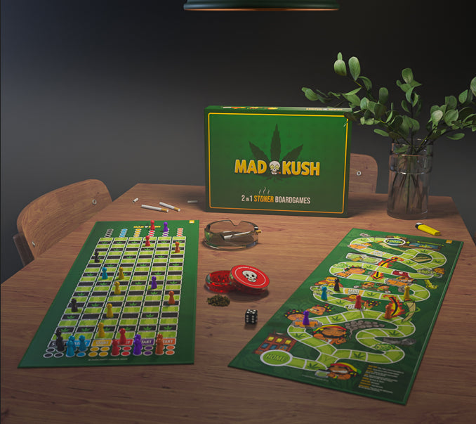 Brettspiel - MadKush 2-in-1 Stoner Edition