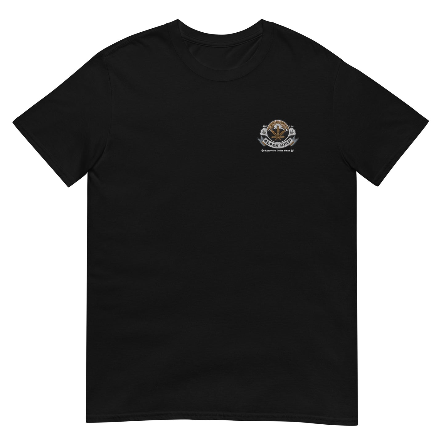 "Alpen High gestickt" T-Shirt Unisex