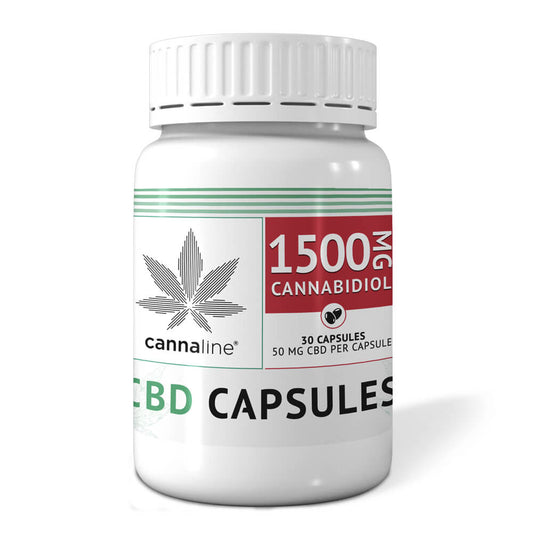 Cannaline - CBD Kapseln 1500mg (30 Kapseln)