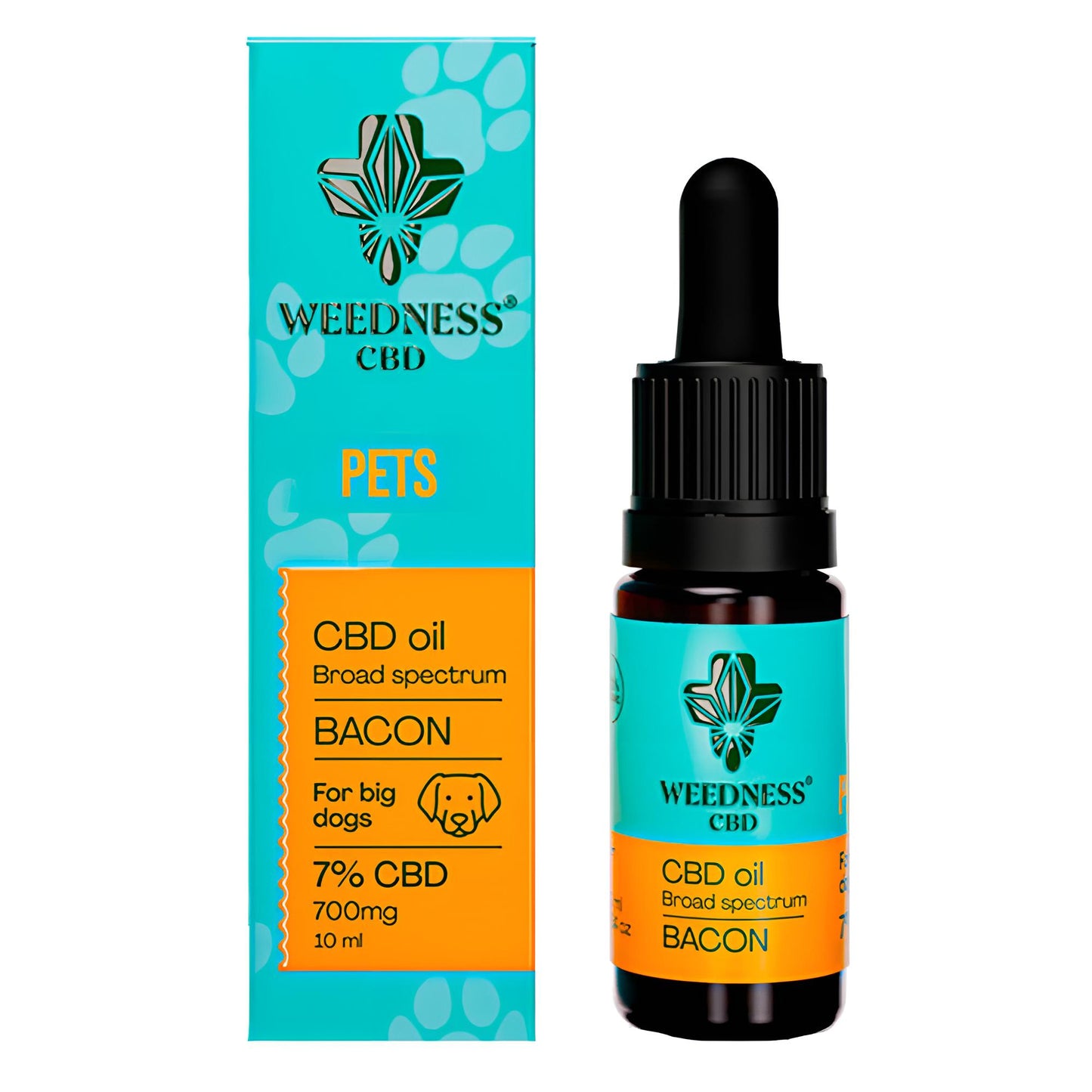 CBD Hanföl für Hunde 10ml, 7%